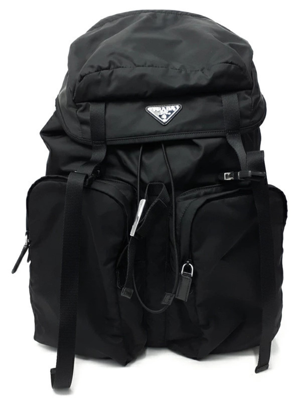 Prada Re Saffiano Leather Backpack